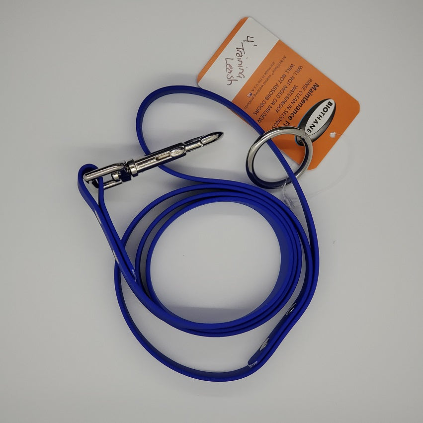 4' Biothane Training Leash